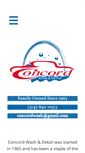 Mobile Screenshot of concordwash.com